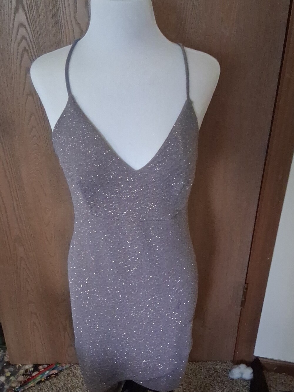 Sparkle Bodycon Slip Dress